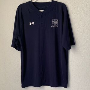 Under Armour Men's Navy Athletic Polo Shirt Size LG